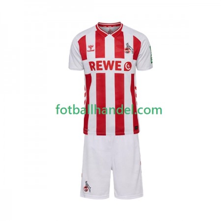 Barn Fotballdrakter FC Köln Hjemme 2025-26 Kortermet